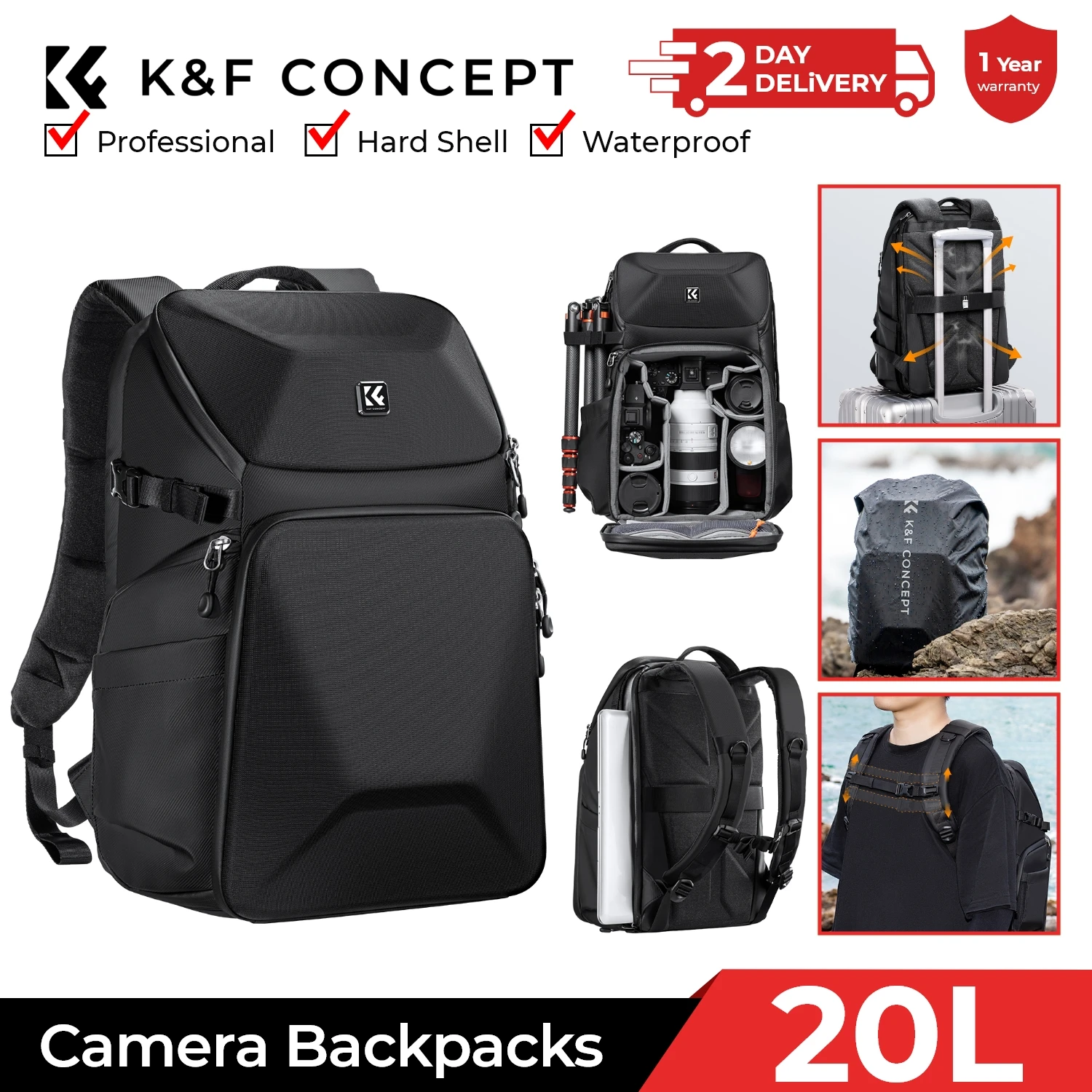 Phone Accessories For Photography - Sac à dos pour appareil photo