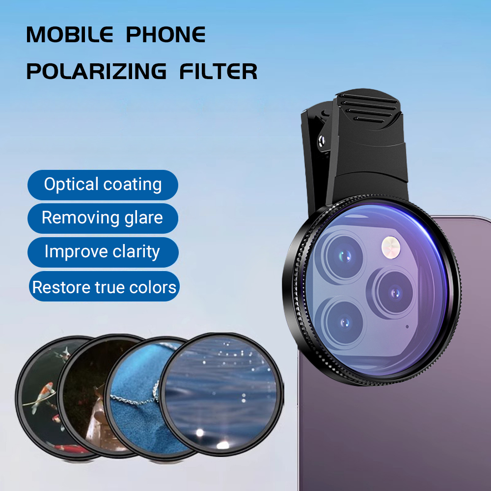 Phone Accessories For Photography - Objectif de téléphone portable universel polarisant