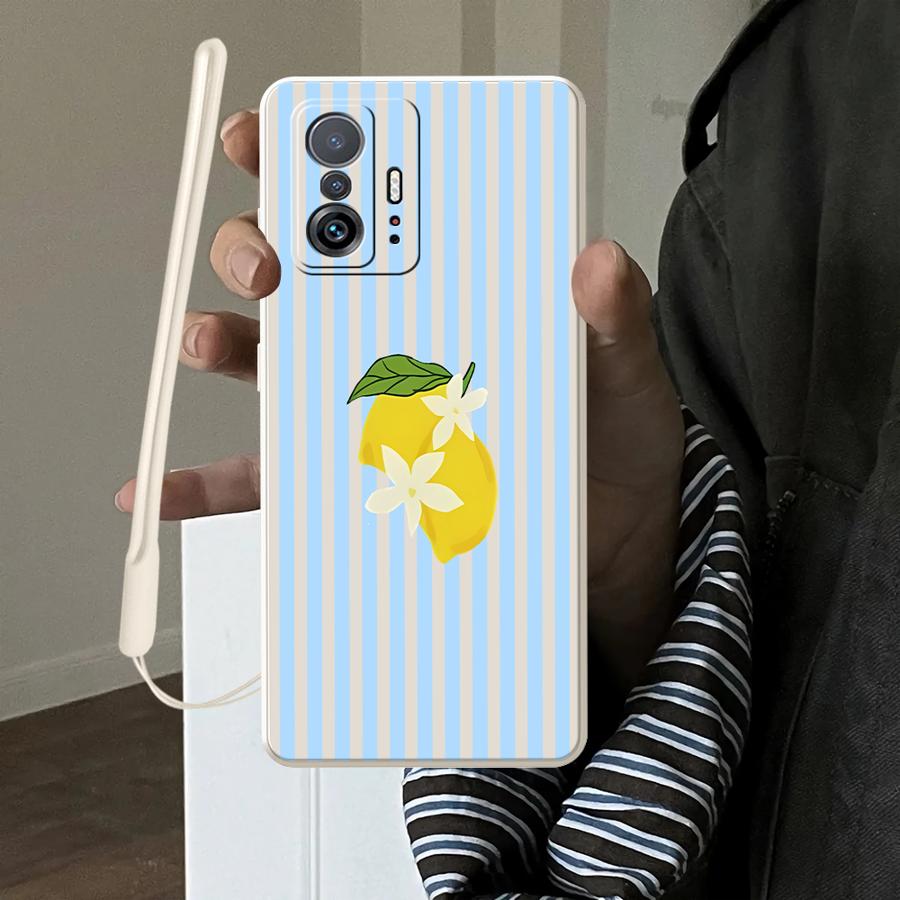 Xiaomi Phone Accessories - Coque à motif de rayures fraîches