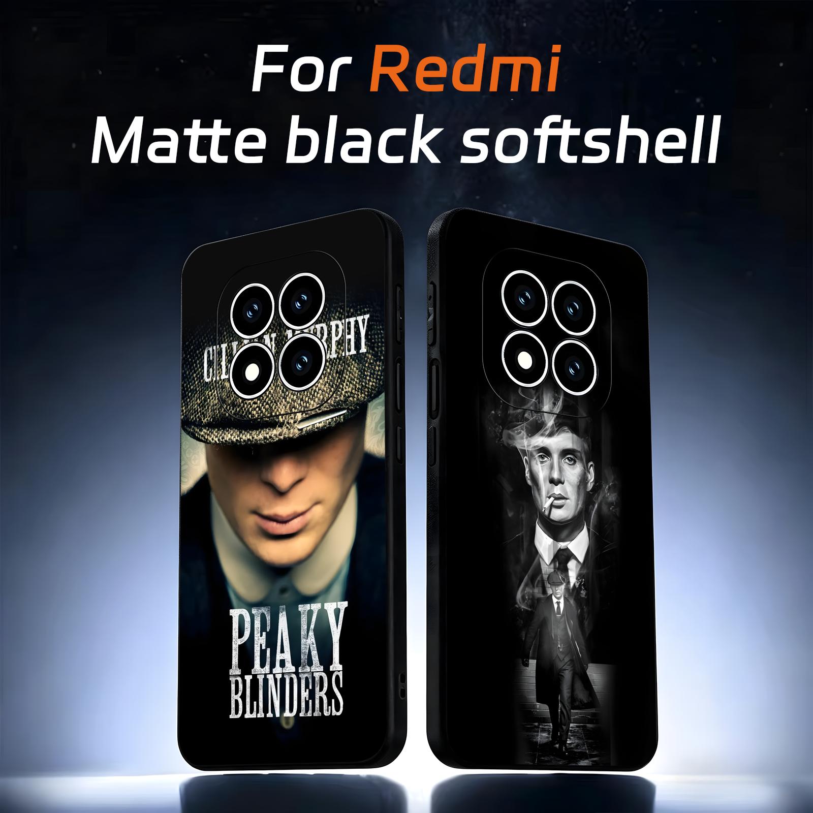 Xiaomi Phone Accessories - Coque de téléphone noire souple Thomas
