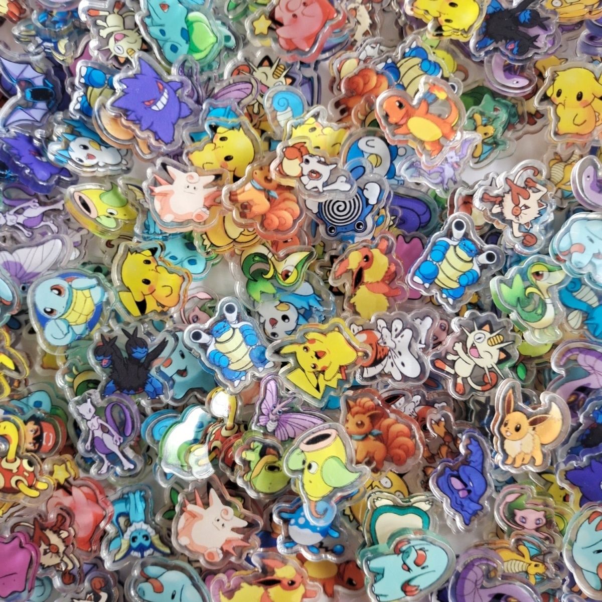 Phone Accessories Types - 50 PIÈCES 3 Types Pokémon Anime