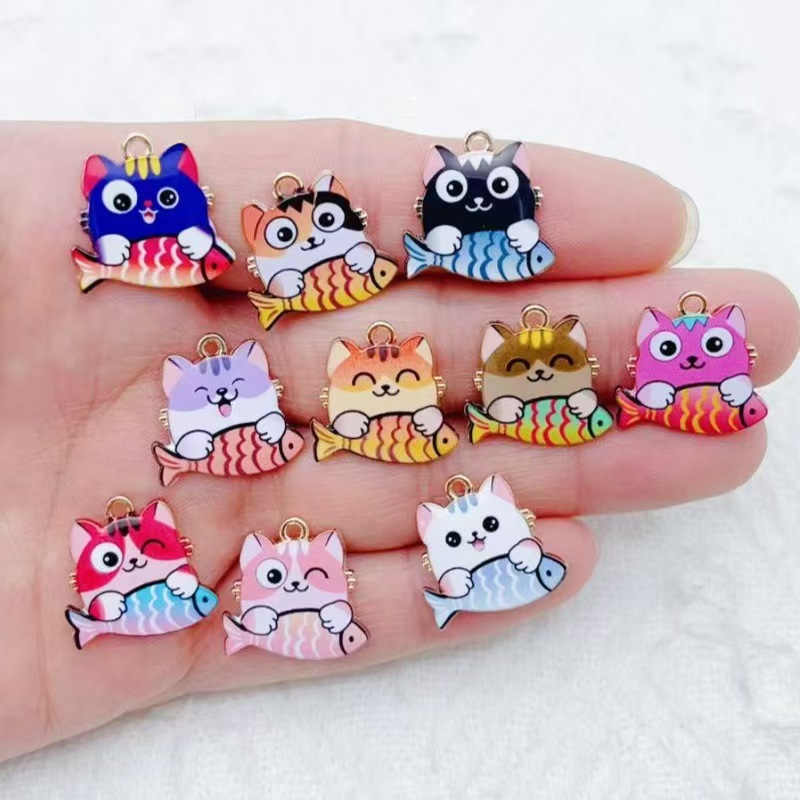 Phone Accessories Are - 10 pièces de pendentifs animaux en