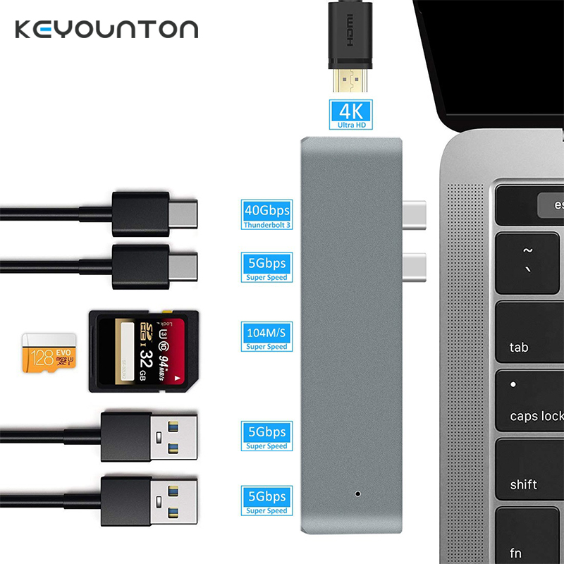 Micro Sd Card - Hub USB C USB-C Duo 7-en-2