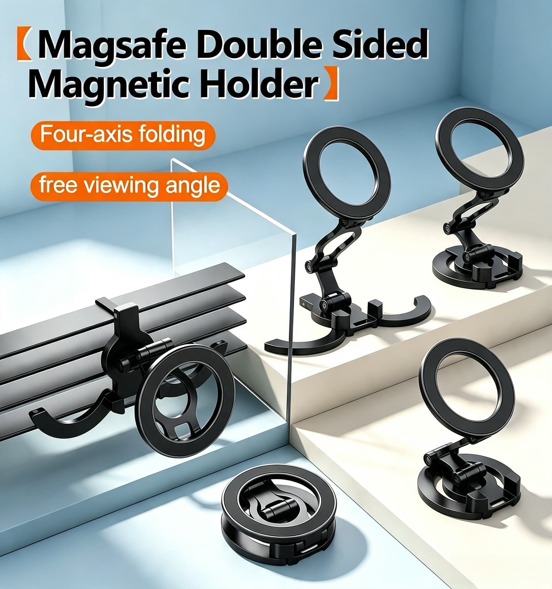Phone Accessories For Photography - Trépied de téléphone Magsafe double face