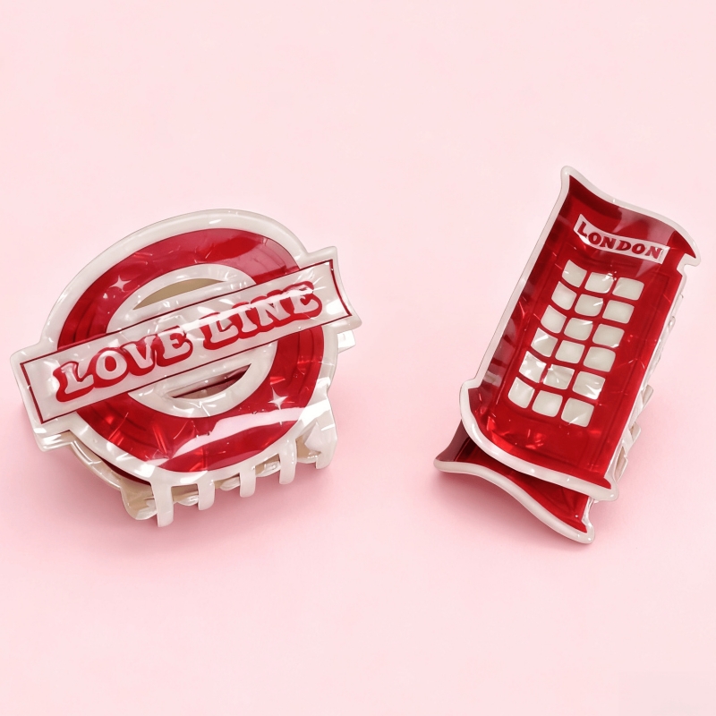 Phone Accessories London - HANGZHI London Style cabine téléphonique pince