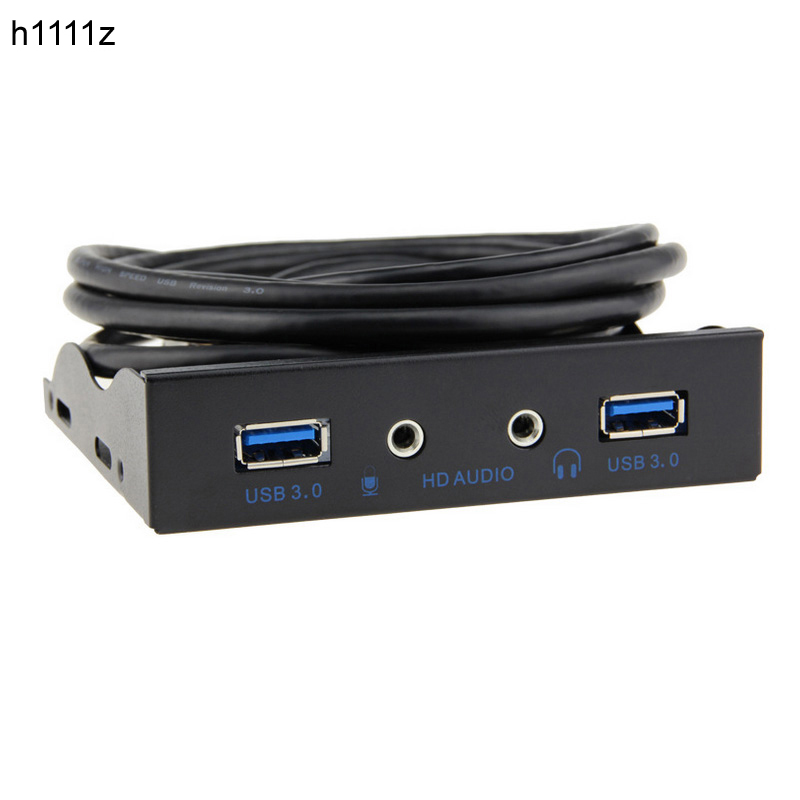 Earphone Splitter Jack - Répartiteur de concentrateur USB 3.0 à
