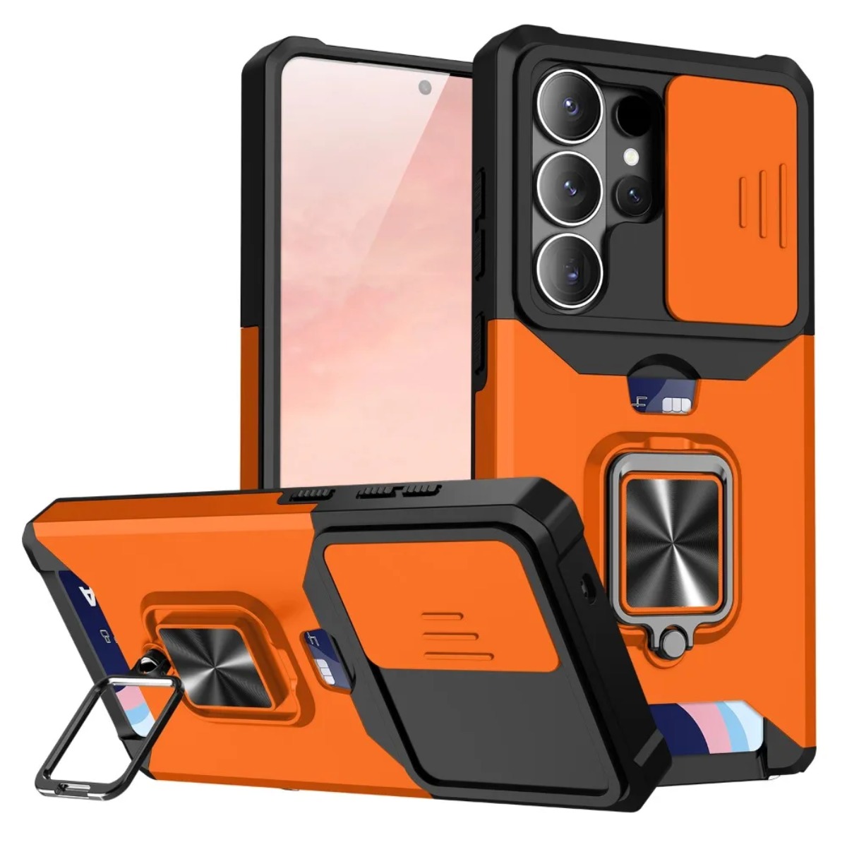 Phone Accessories Popsocket - Étui de téléphone avec porte-cartes et