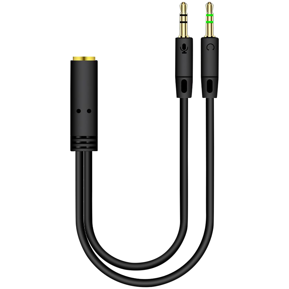 Earphone Splitter Jack - Adaptateur Jack 2 mâle vers 1