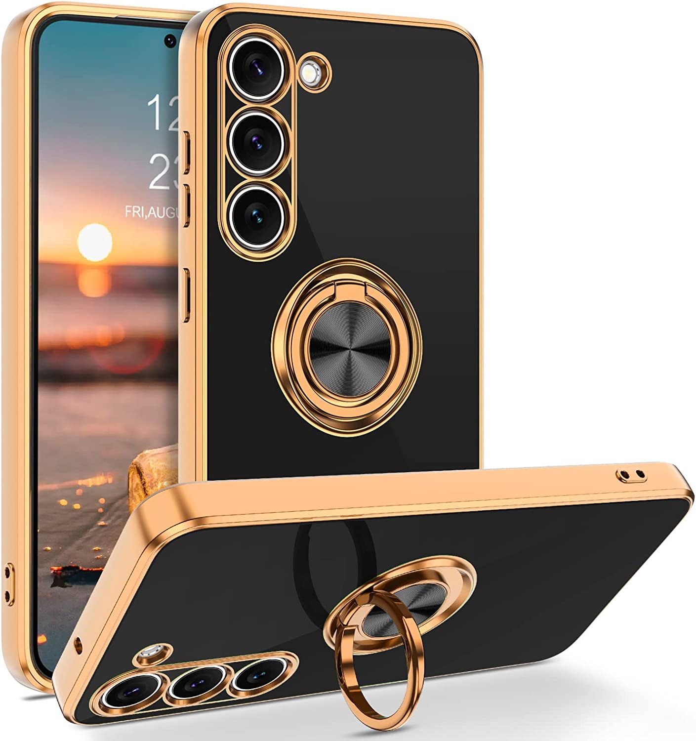 Quirky Phone Accessories - Placage de luxe magnétique 360 °