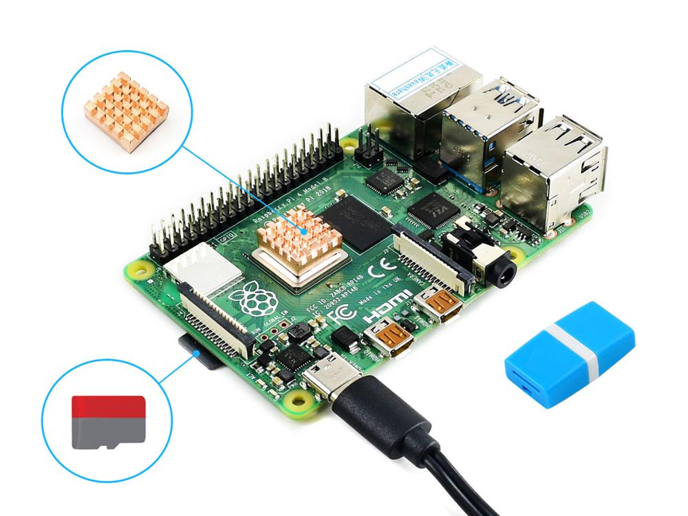 Kit de démarrage Waveshare PI4 - Micro Sd Card avis et prix