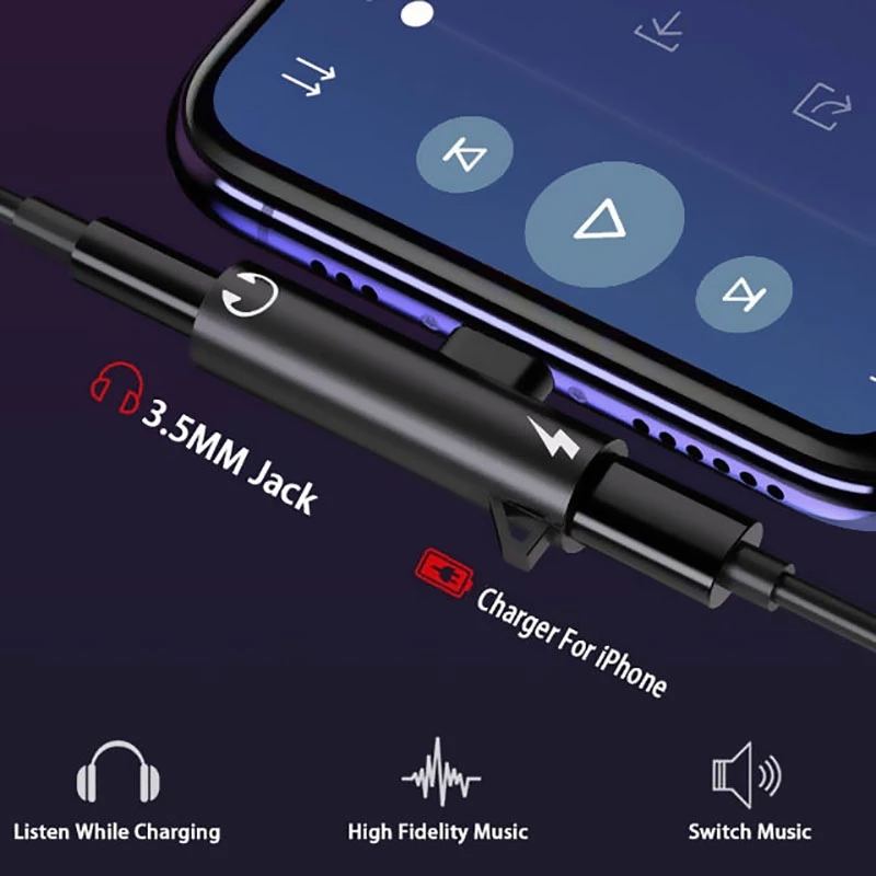Répartiteur adaptateur 2 en 1  - Earphone Splitter Jack avis et prix