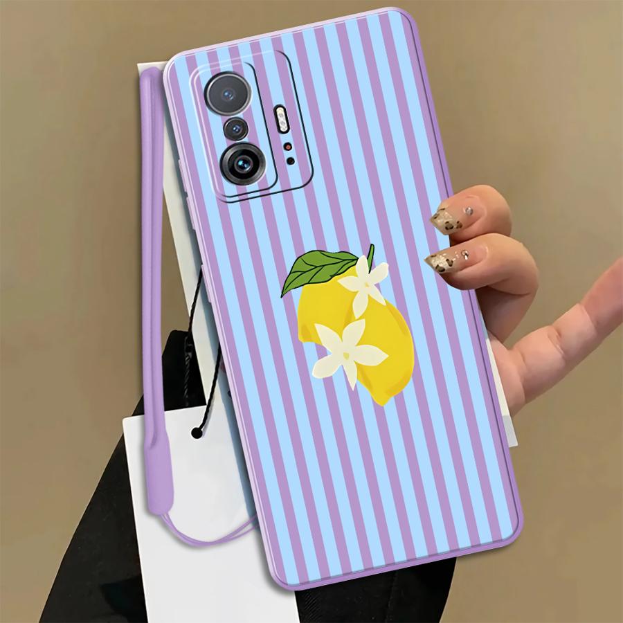 Coque à motif de rayures fraîc - Xiaomi Phone Accessories avis et prix