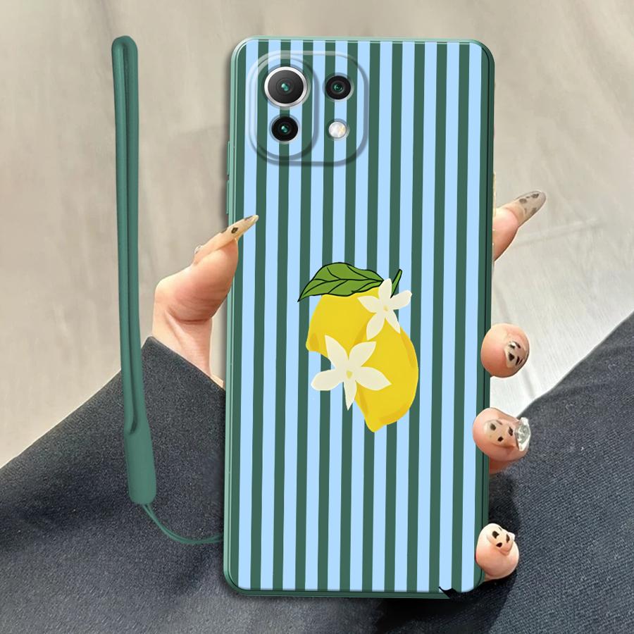 Coque à motif de rayures fraîc - Xiaomi Phone Accessories avis et prix