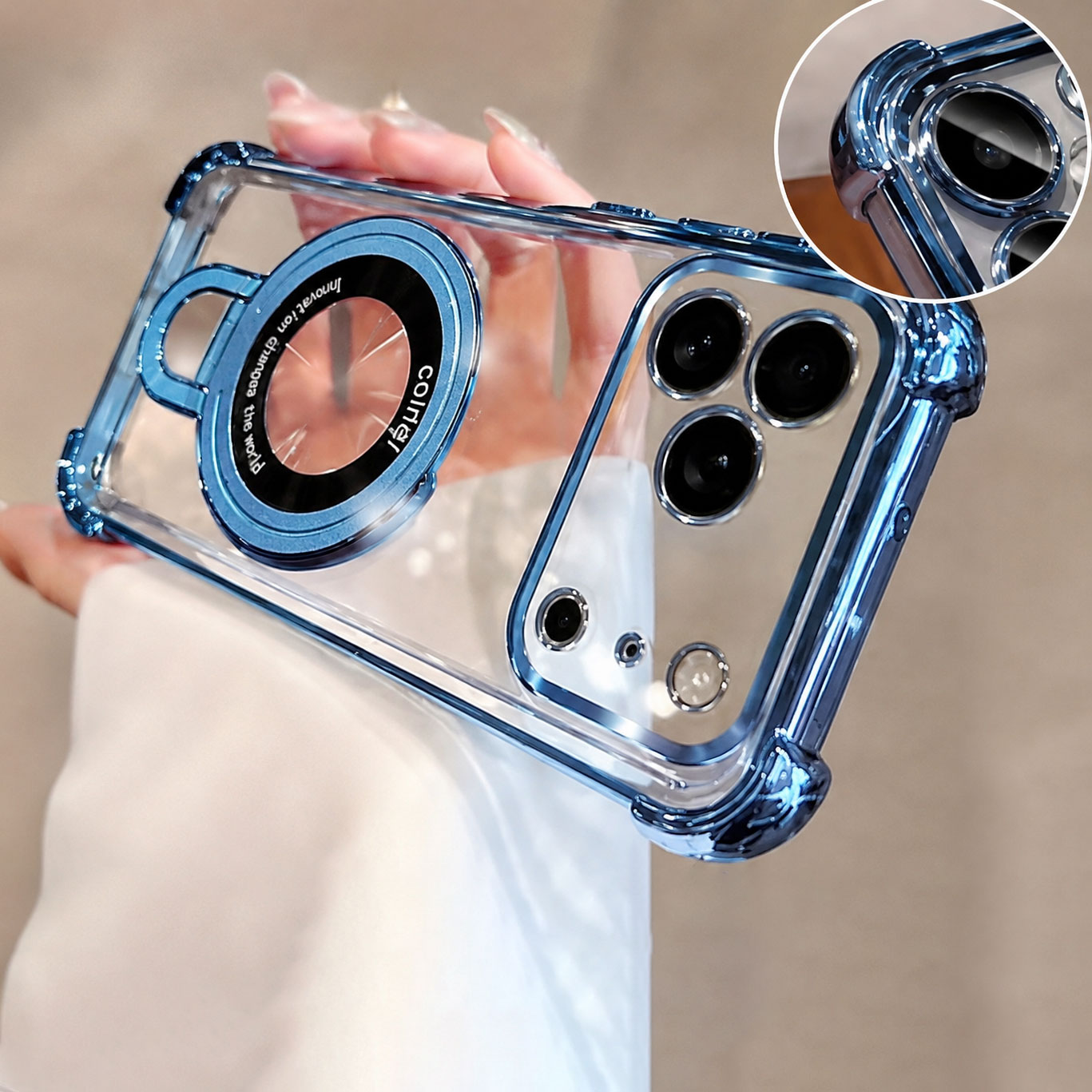 Étui de téléphone de luxe tran - Phone Accessories Popsocket avis et prix