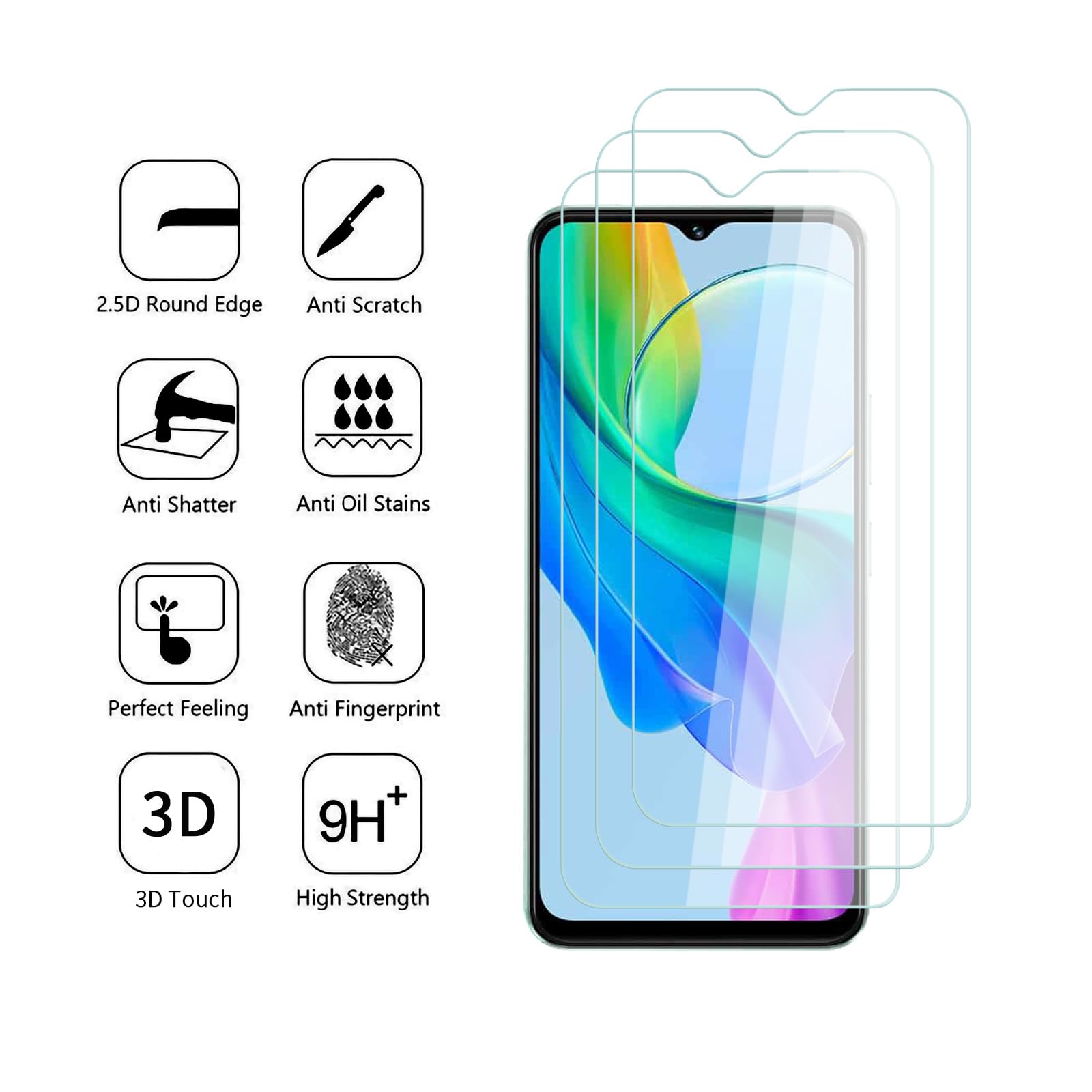 Protecteur d'écran pour VIVO Y - Phone Accessories Vivo avis et prix