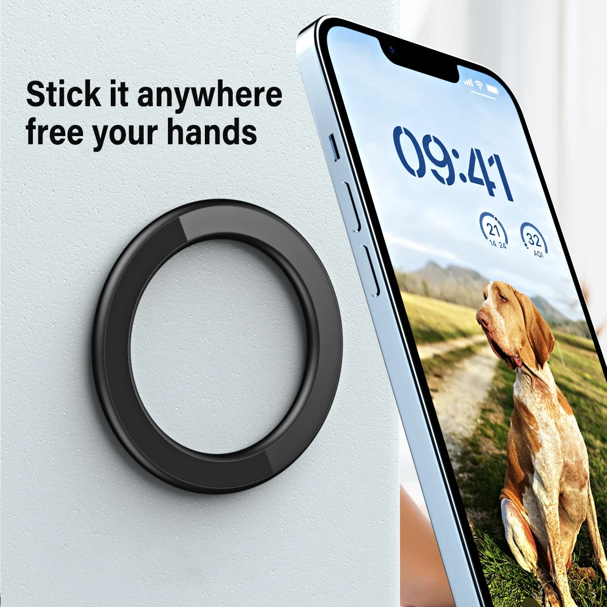 Support magnétique adhésif pou - Car Mount Phone avis et prix