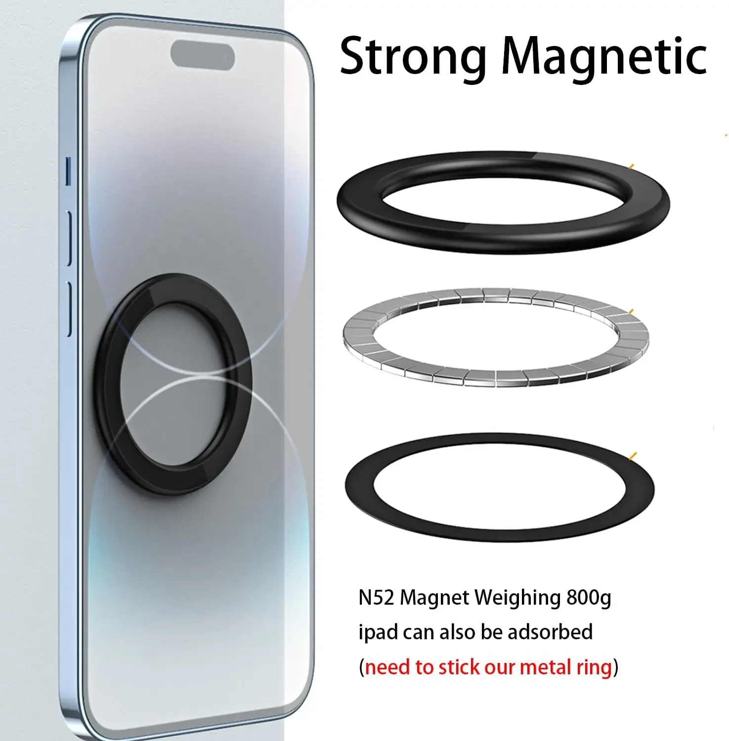 Support magnétique adhésif pou - Car Mount Phone avis et prix