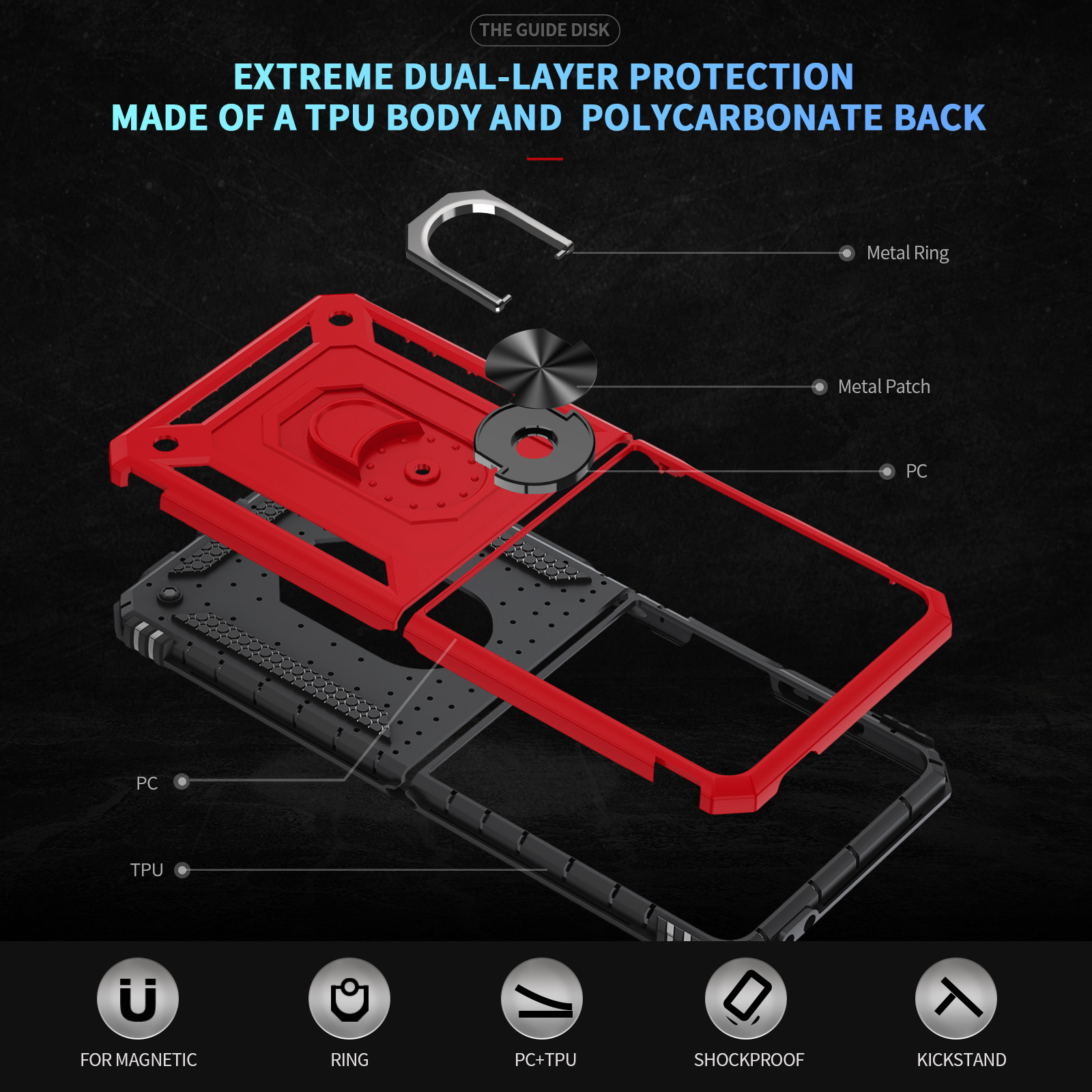 Coque de téléphone antichoc de - Phone Accessories Popsocket avis et prix