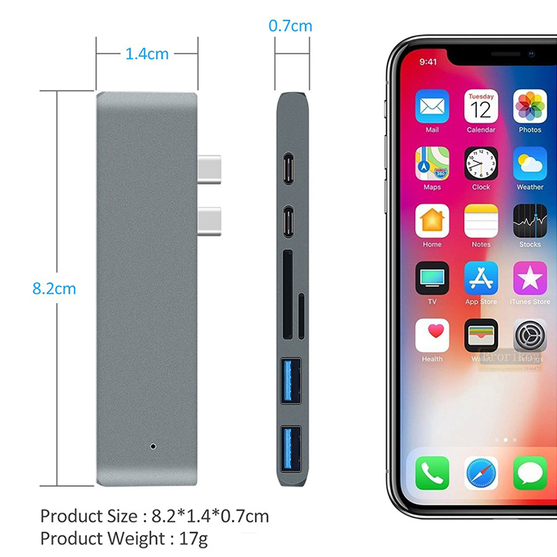 Hub USB C USB-C Duo 7-en-2 pou - Micro Sd Card avis et prix