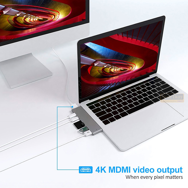Hub USB C USB-C Duo 7-en-2 pou - Micro Sd Card avis et prix