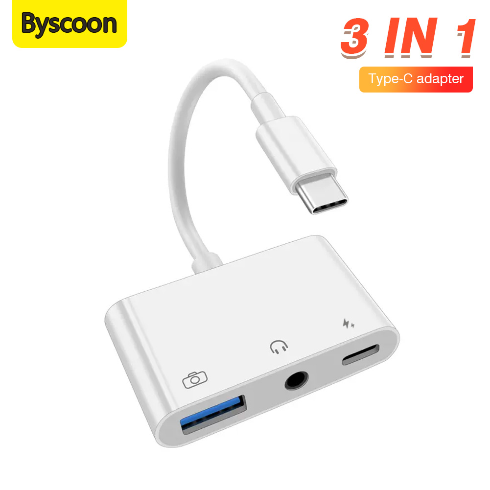 Adaptateur audio 3-en-1 USB-C  - Earphone Splitter Jack avis et prix