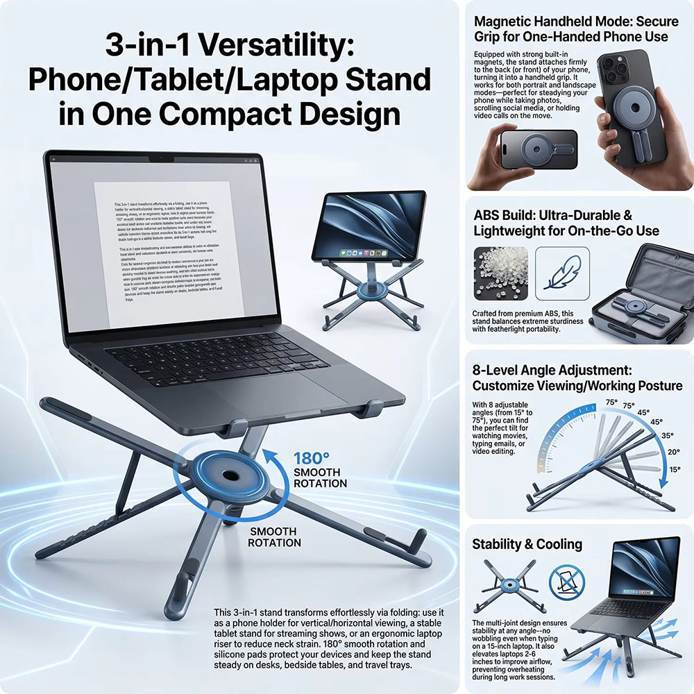 Support de téléphone magnétiqu - Phone Accessories For Photography avis et prix