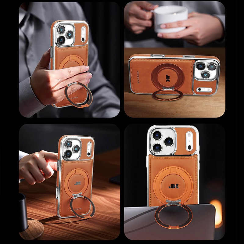 Coque de téléphone en cuir ave - Phone Accessories Popsocket avis et prix