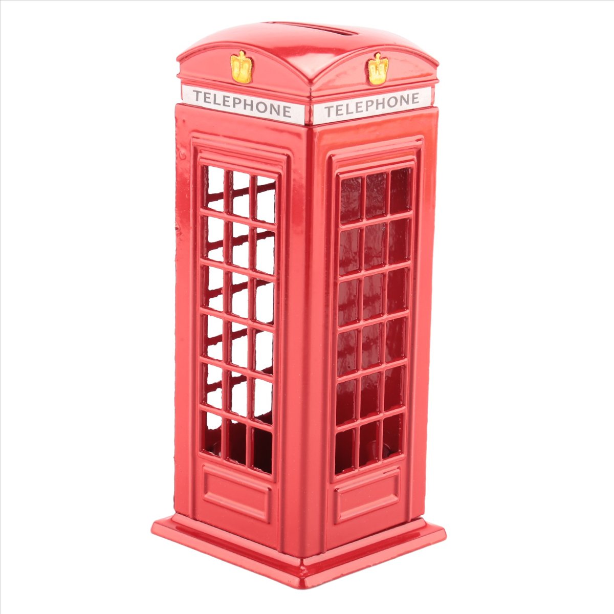 T24C Tirelire en métal rouge,  - Phone Accessories London avis et prix