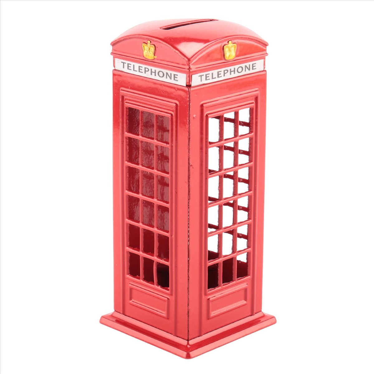 T24C Tirelire en métal rouge,  - Phone Accessories London avis et prix