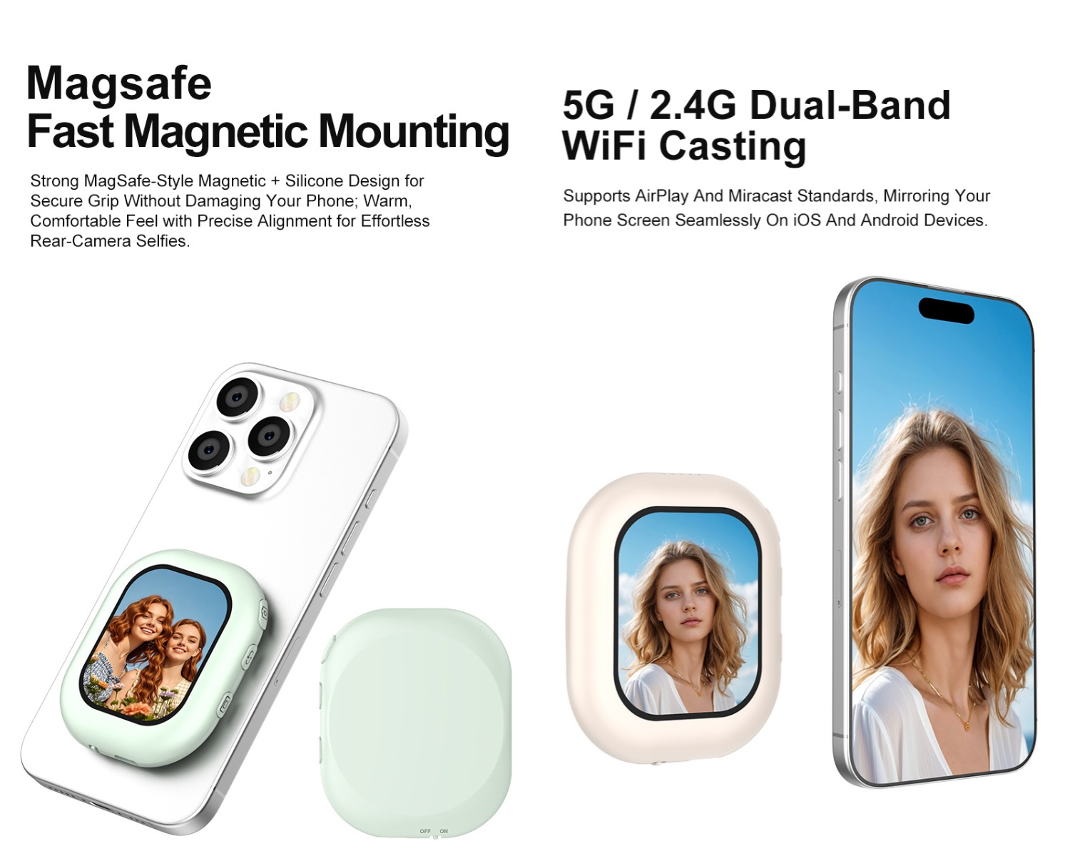 Moniteur d'écran sans fil magn - Phone Accessories For Photography avis et prix